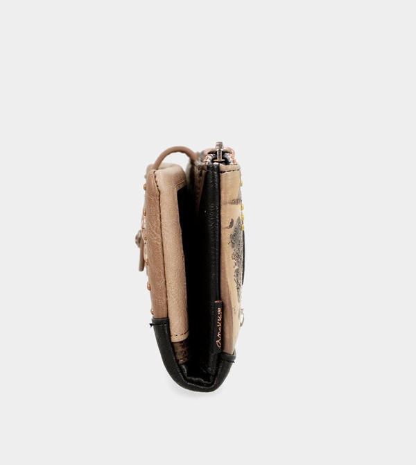 Portfele Anekke Shōen Shōen Large Black Flexible Rfid | 8604WCYZD