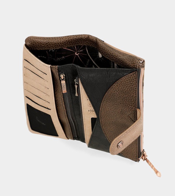 Portfele Anekke Shōen Shōen Large Black Flexible Rfid | 8604WCYZD