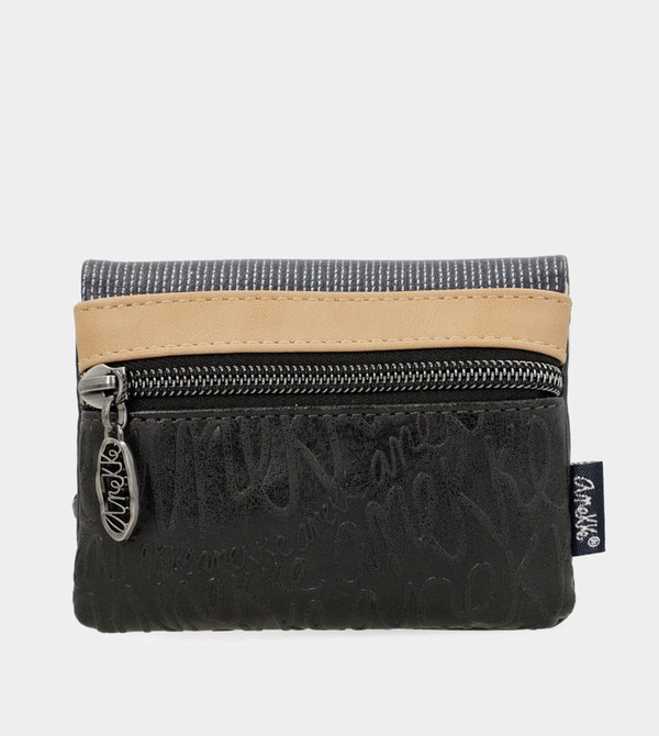 Portfele Anekke Studio Navy Blue Coin With Flap | 3089YPUKJ