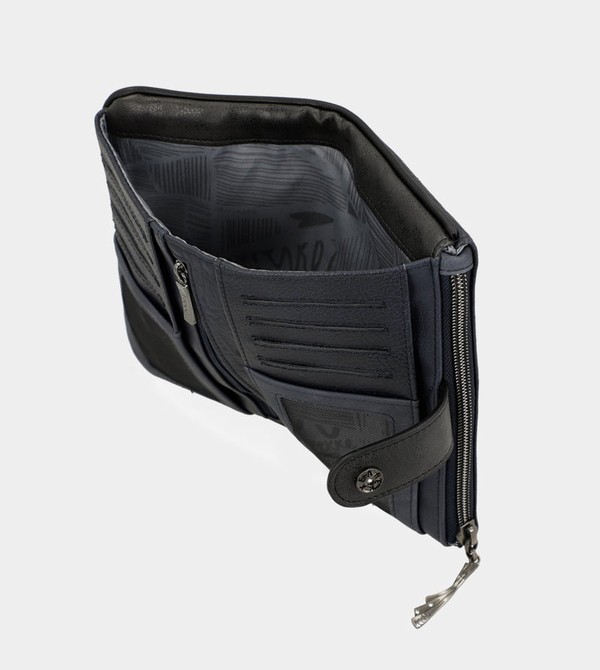 Portfele Anekke Studio Navy Blue Flexible Rfid | 5049TZQPA
