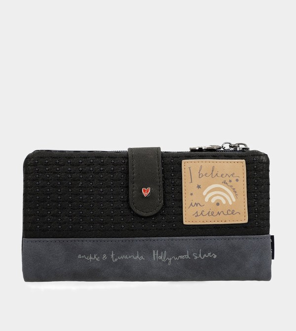 Portfele Anekke Studio Navy Blue Flexible Large Rfid | 2193GHBXY