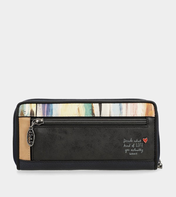Portfele Anekke Studio Navy Blue Large Rfid | 2561GLFET