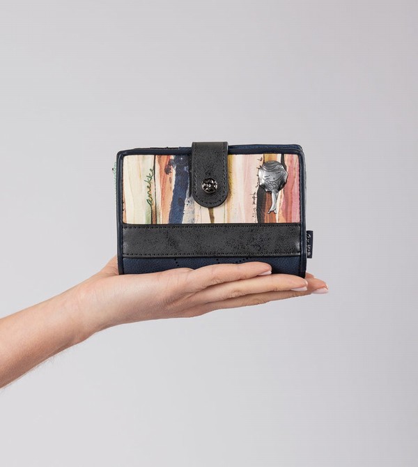Portfele Anekke Studio Navy Blue Small Rfid | 3405YRCLU