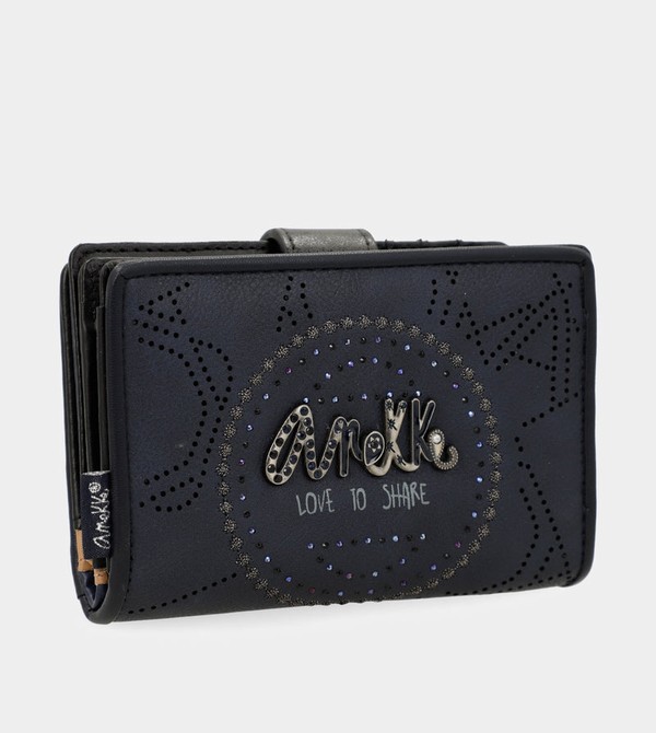 Portfele Anekke Studio Navy Blue Small Rfid | 3405YRCLU