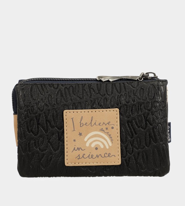 Portfele Anekke Studio Navy Blue Triple Coin | 8963KUNSC