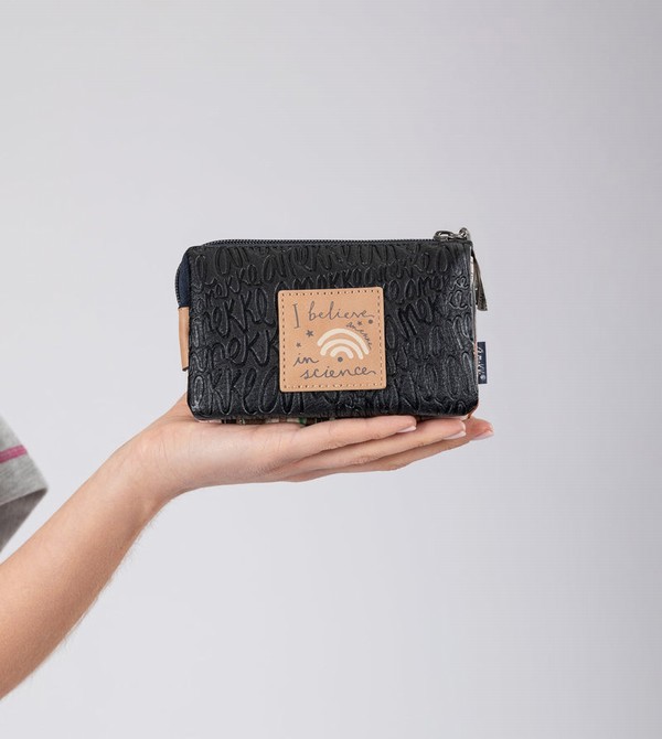 Portfele Anekke Studio Navy Blue Triple Coin | 8963KUNSC
