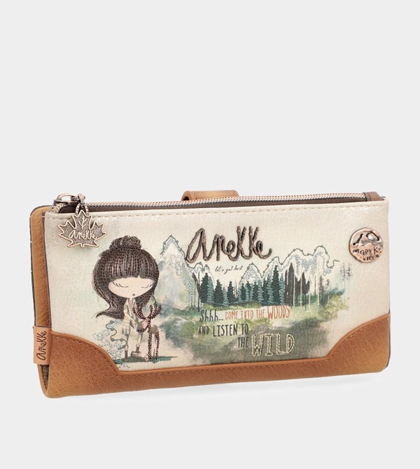 Portfele Anekke The Forest With Card Holder Flexible Material The Forest | 0365QFYZG