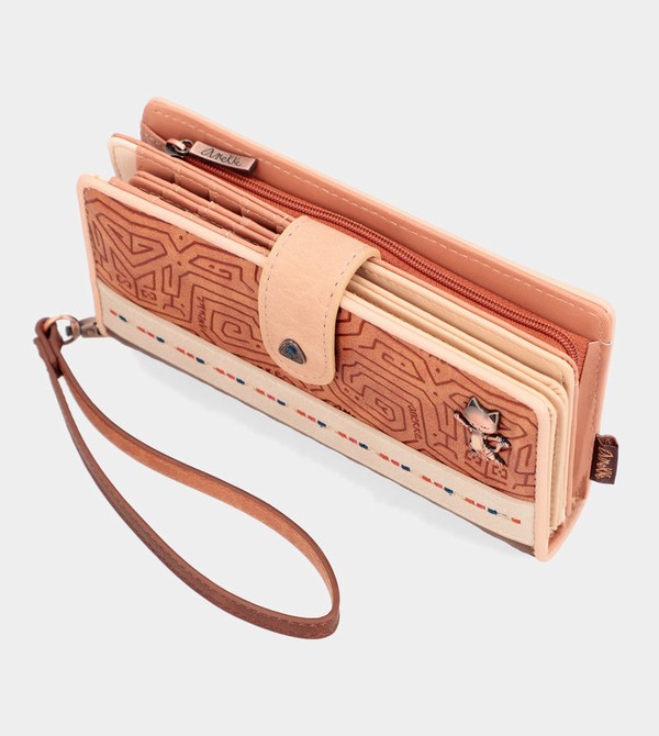 Portfele Anekke Tribe Large Brown Rfid | 7324TWEJB
