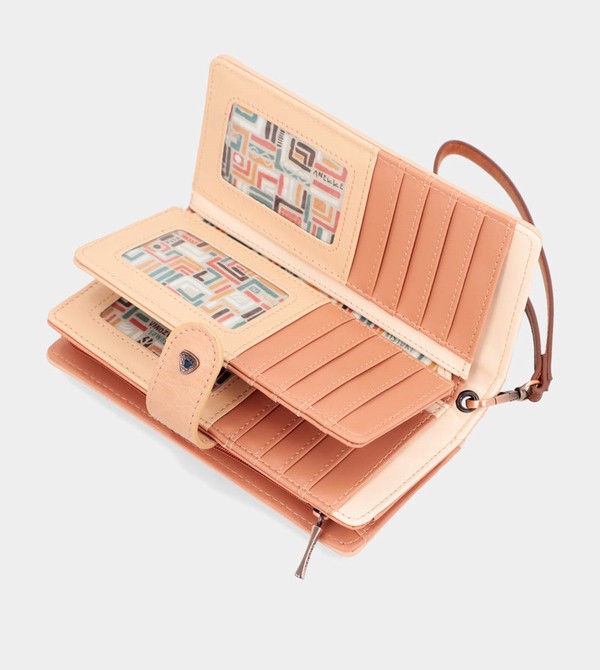 Portfele Anekke Tribe Large Brown Rfid | 7324TWEJB
