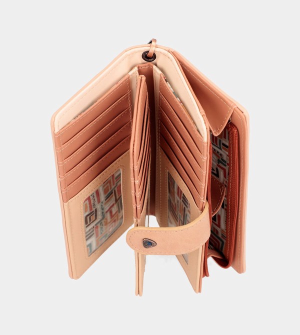 Portfele Anekke Tribe Large Brown Rfid | 7324TWEJB