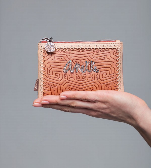 Portfele Anekke Tribe Medium Brown Rfid | 0273QRJDA