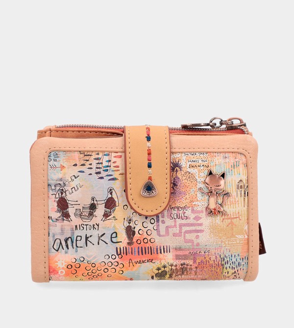 Portfele Anekke Tribe Medium Brown Rfid | 0273QRJDA