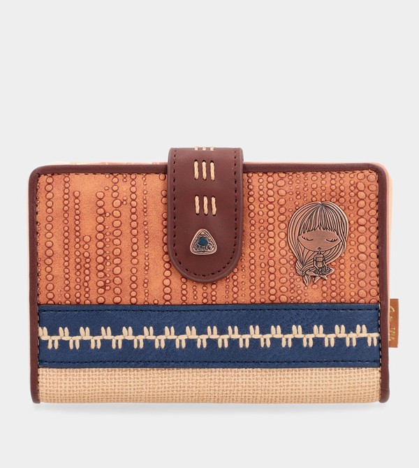 Portfele Anekke Tribe Medium Ethnic Print Rfid | 7904TKESL