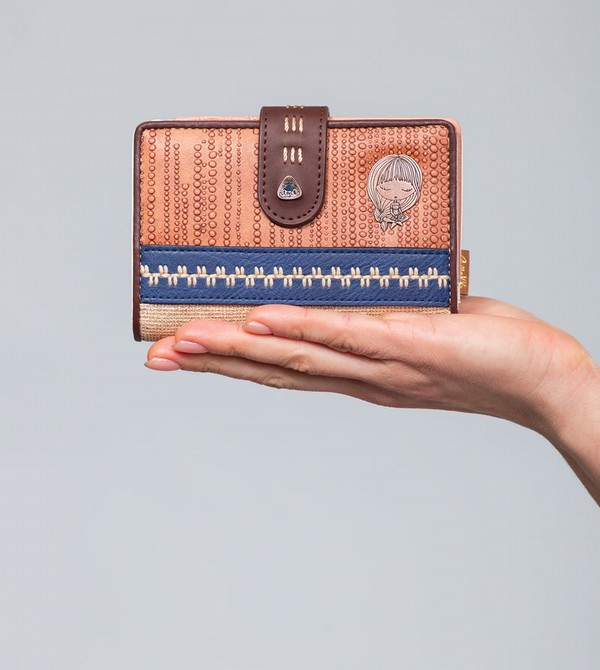 Portfele Anekke Tribe Medium Ethnic Print Rfid | 7904TKESL