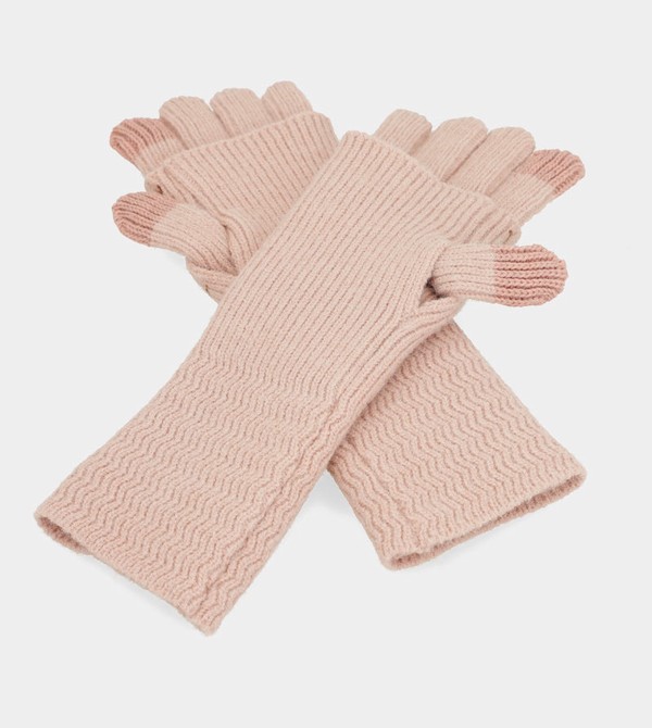 Rękawiczki Anekke Beige Knitted | 5209ZJGKY