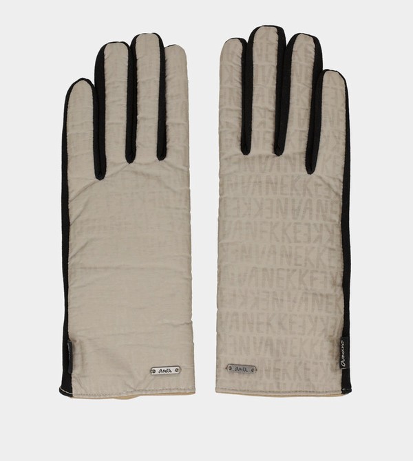 Rękawiczki Anekke Black And Beige Contemporary | 8093OCFED