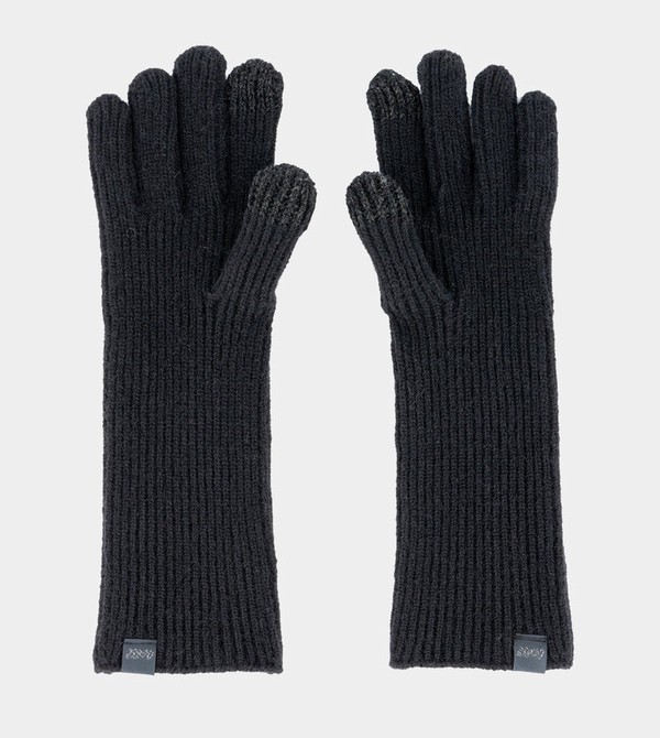 Rękawiczki Anekke Black Knitted | 8416BZVTC