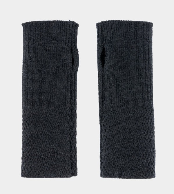 Rękawiczki Anekke Black Knitted | 8416BZVTC