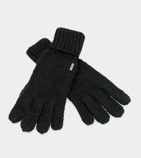 Rękawiczki Anekke Black Logomania | 6052XVEAC