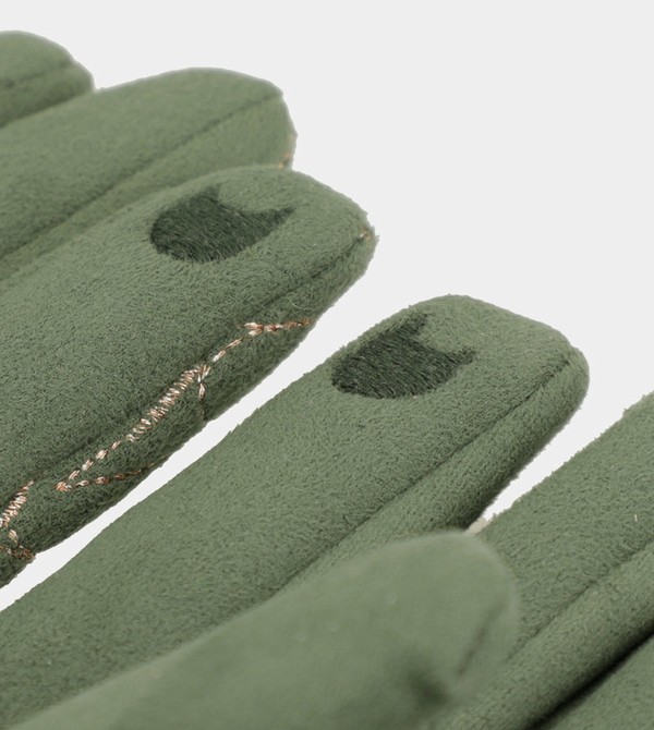 Rękawiczki Anekke Logo Green | 6901KJIAH