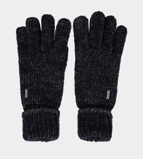 Rękawiczki Anekke Navy Blue Logomania. | 2978QKSIP