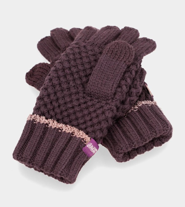 Rękawiczki Anekke Purple Knitted Mittens | 3097EPKQR