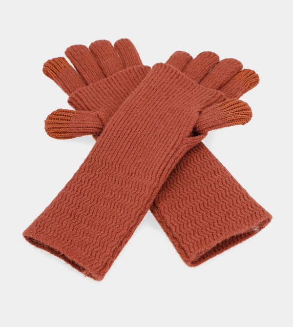 Rękawiczki Anekke Red Knitted | 2397SXVRY