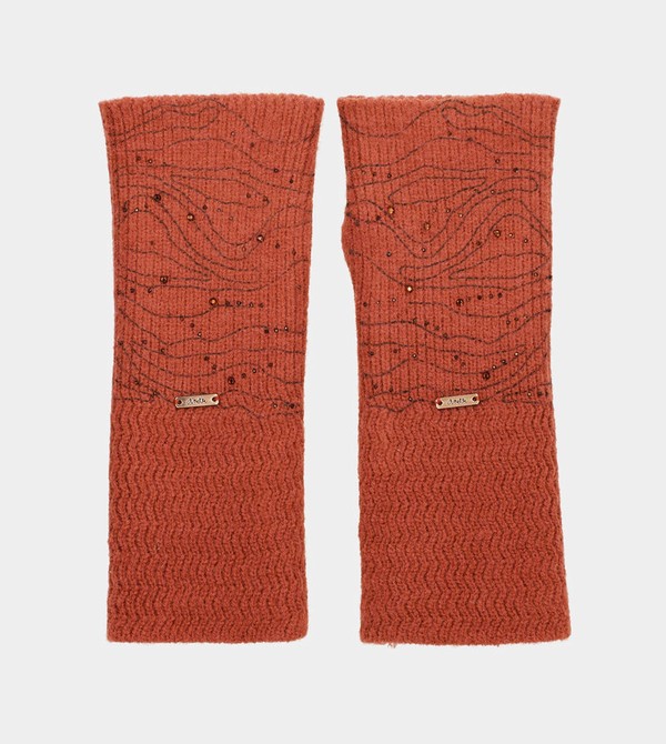 Rękawiczki Anekke Red Knitted | 2397SXVRY