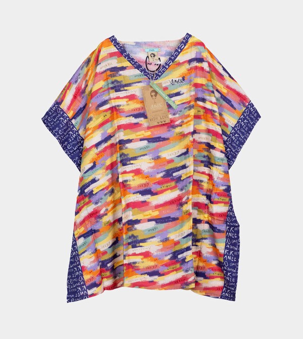 Sukienka Anekke Kene Print Kaftan | 8641OXBIH