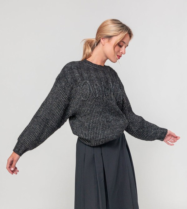 Swetry Anekke Black Jumper | 6935JXBHK