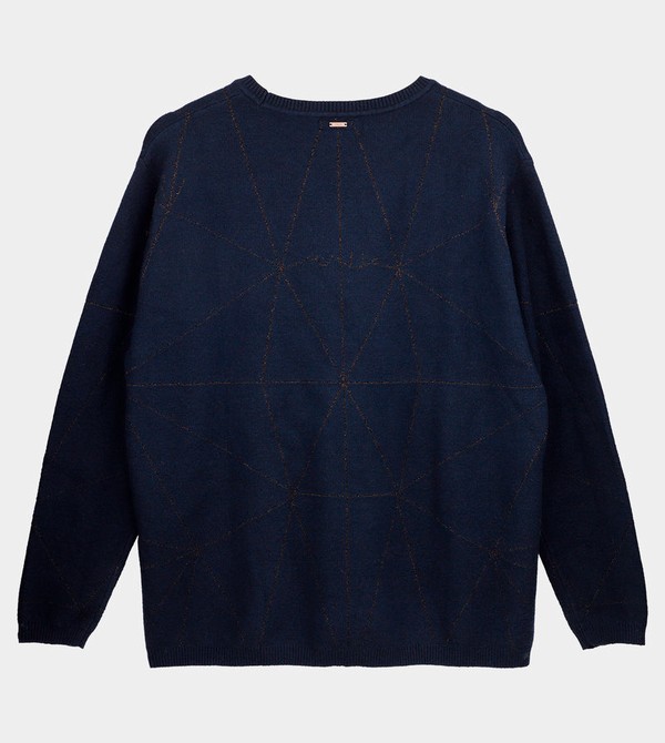 Swetry Anekke Navy Blue Shōen | 0476TQXHB