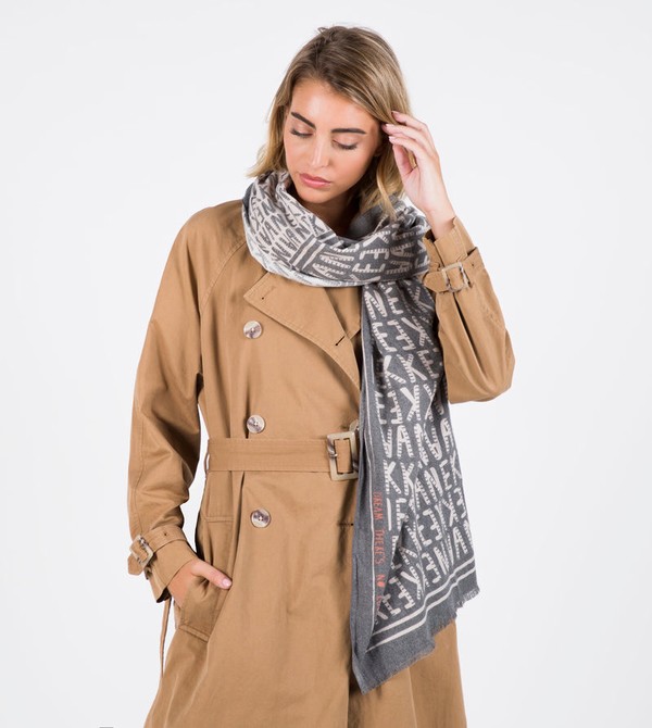 Szalik Anekke Logo Pashmina | 2789OFNSK