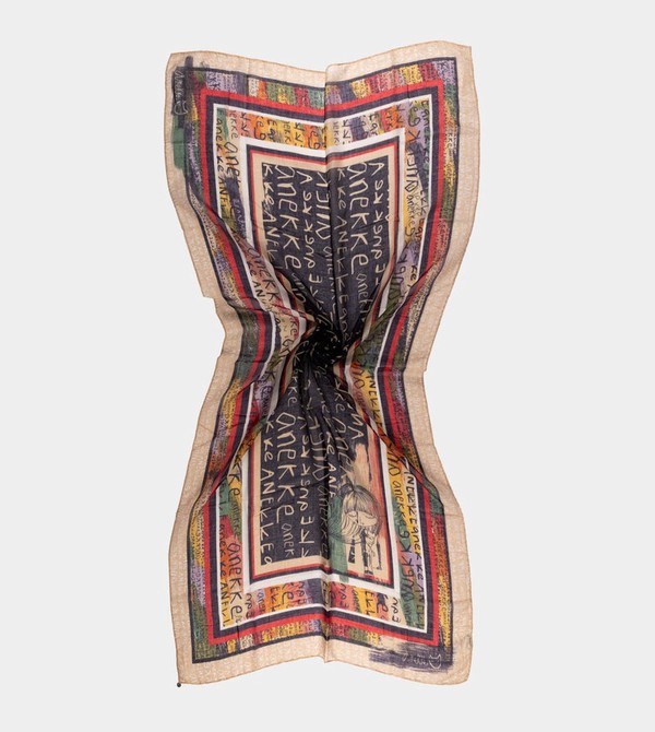 Szalik Anekke Magic Souls Navy Print | 5746ACJSO