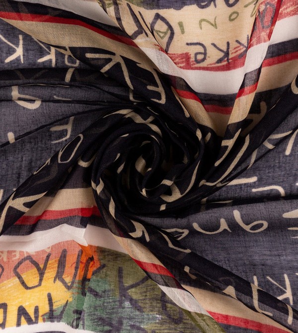 Szalik Anekke Magic Souls Navy Print | 5746ACJSO