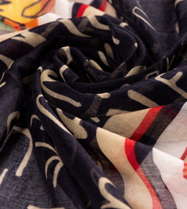 Szalik Anekke Magic Souls Navy Print | 5746ACJSO