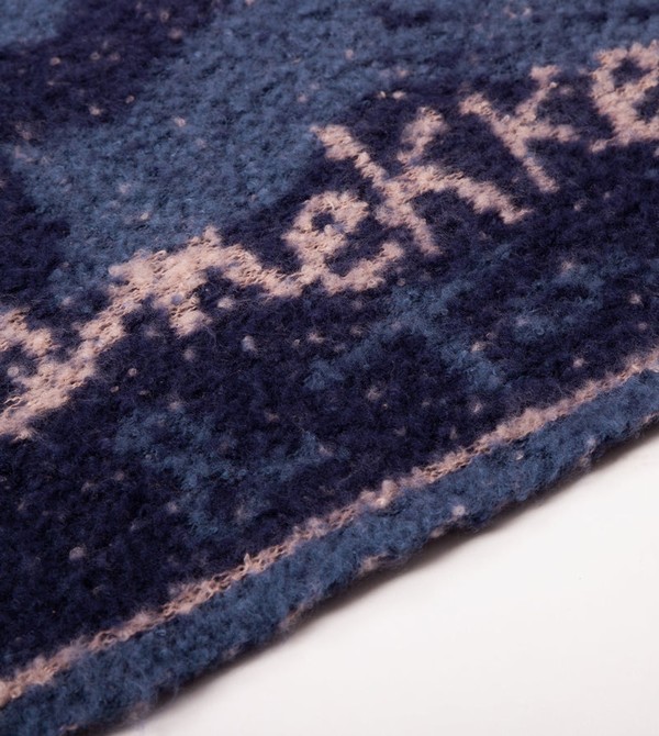 Szalik Anekke Navy Blue Contemporary. | 3176MABSL