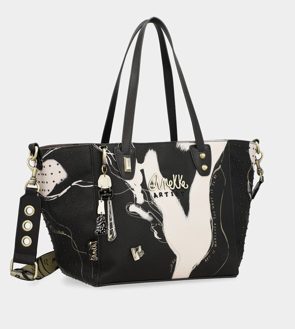 Torba Crossbody Anekke Large Black Shopper Nature Shodō | 6425FSADL