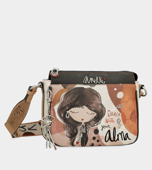 Torba Crossbody Anekke Medium With 3 Compartments Alma | 2346ZNBWV