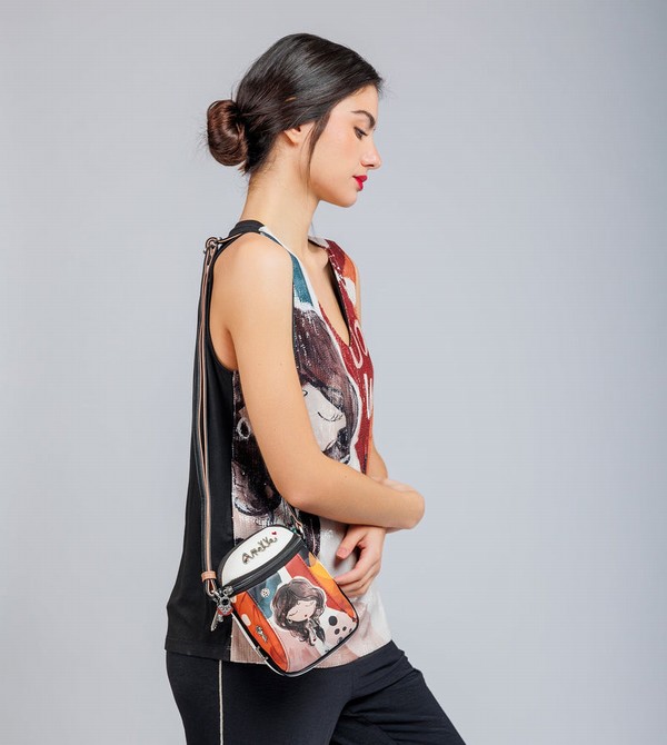 Torba Crossbody Anekke Mini Oval Alma | 6594ABPIR