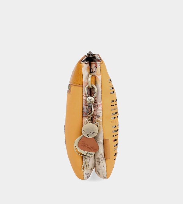 Torba Crossbody Anekke Nature Pachamama Ochre With Two Compartments | 1036RBNPH