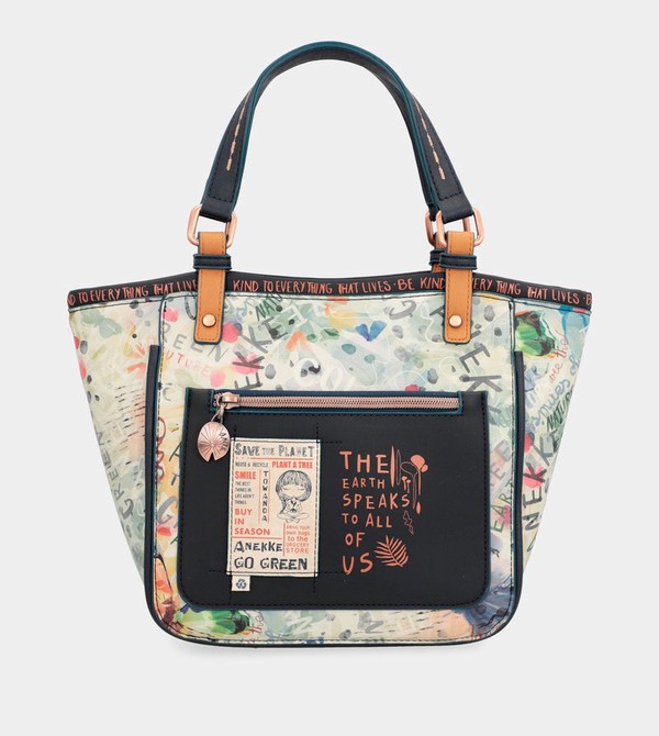 Torba Crossbody Anekke Nature Pachamama Navy Blue Printed | 2583JUWLE