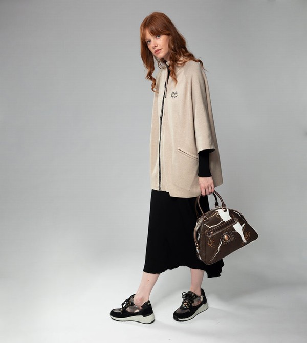 Torba Crossbody Anekke Nature Shodō Brown 2-handle | 3256XZOLA