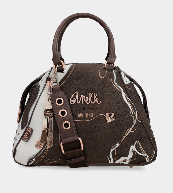 Torba Crossbody Anekke Nature Shodō Brown 2-handle | 3256XZOLA