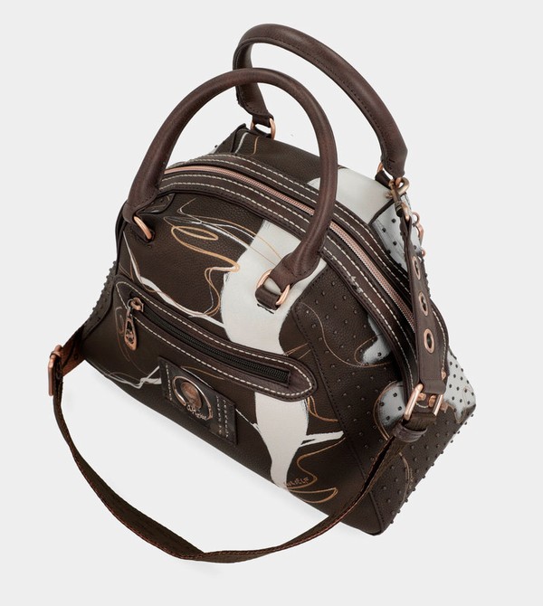 Torba Crossbody Anekke Nature Shodō Brown 2-handle | 3256XZOLA