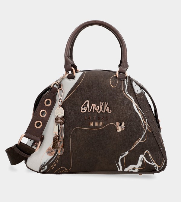 Torba Crossbody Anekke Nature Shodō Brown 2-handle | 3256XZOLA