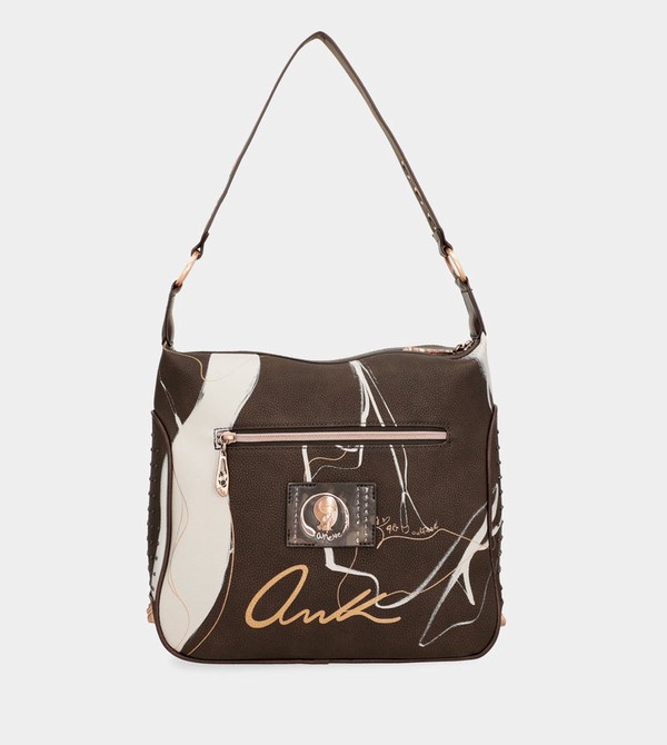 Torba Crossbody Anekke Nature Shodō Brown | 6095QXEIY