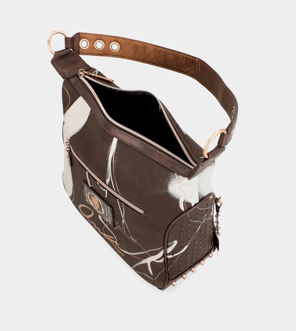 Torba Crossbody Anekke Nature Shodō Brown | 6095QXEIY