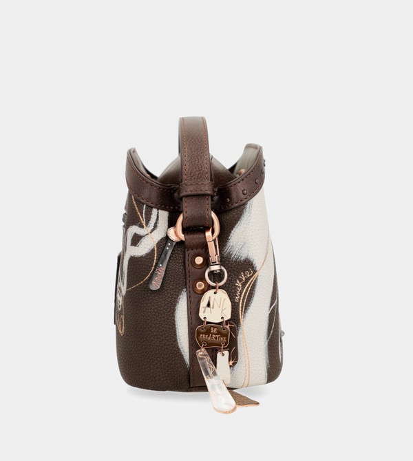 Torba Crossbody Anekke Nature Shodō Brown 3 Compartments | 3524EQNIH