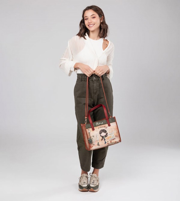 Torba Crossbody Anekke Peace & Love Camel | 3760QPDHC
