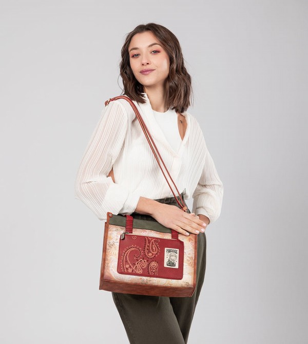Torba Crossbody Anekke Peace & Love Camel | 3760QPDHC